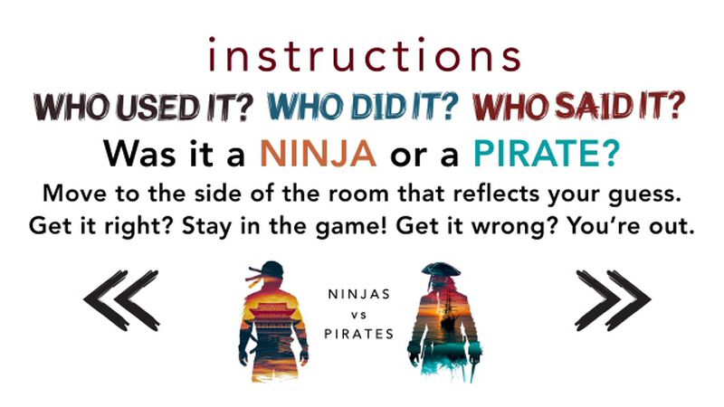 Ninjas vs Pirates